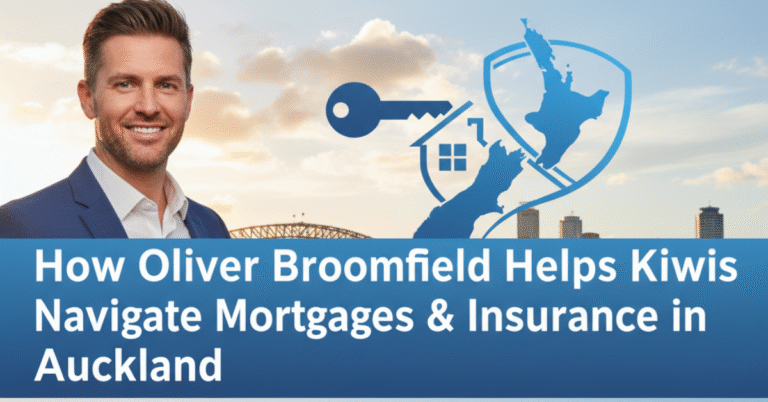 How Oliver Broomfield Helps Kiwis Navigate Mortgages & Insurance in Auckland