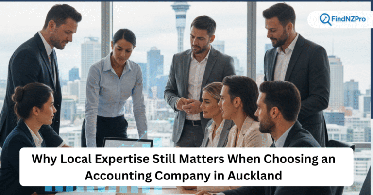 Auckland accountant providing local financial guidance to a business owner