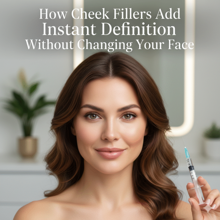 cheek fillers before and after